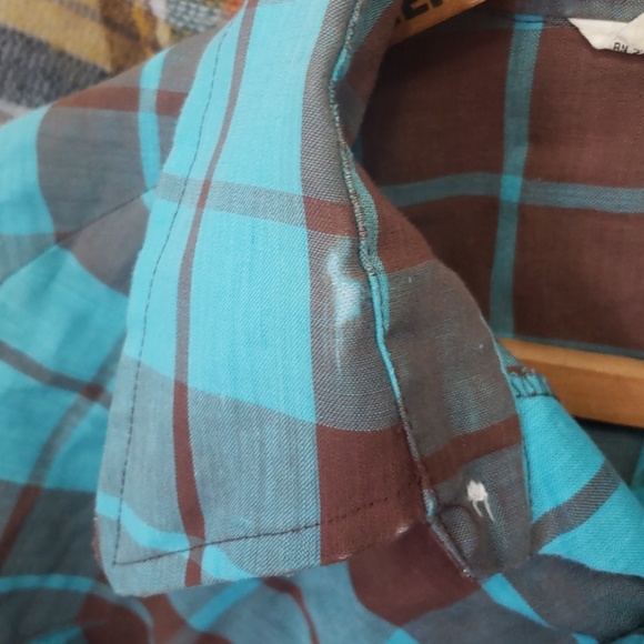 Vintage Harwyn, plaid button down  SEE PICS - Picture 6 of 8